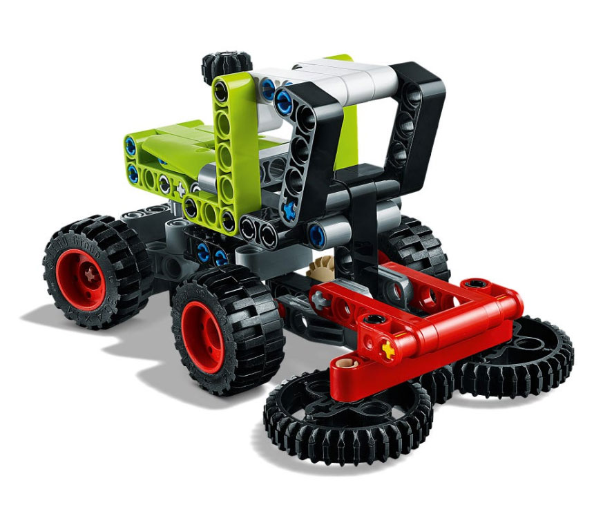 LEGO® Kocke Technic Traktor Mini CLAAS XERION 42102 - pogled 4