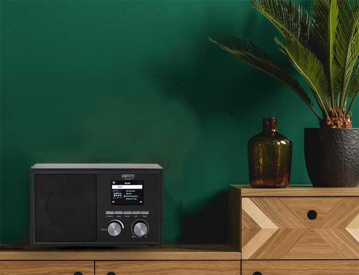 Internet DAB Radio prijemnik sa multifunkcionalnim displejem Camry CR1180 - pogled 4