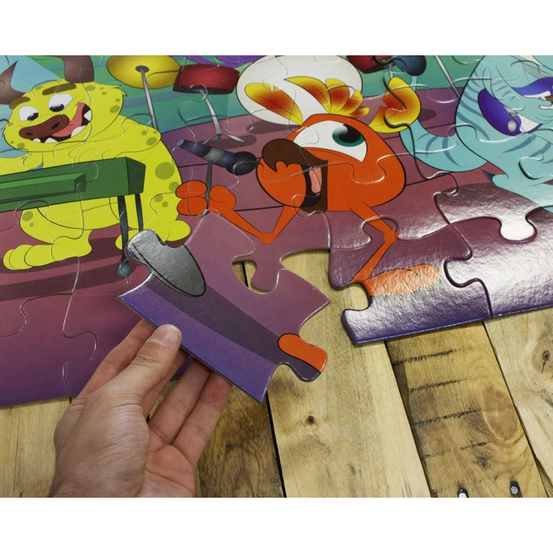 Slagalica ZABAVNA ČUDOVIŠTA 35 delova Jumbo 882017 - pogled 4