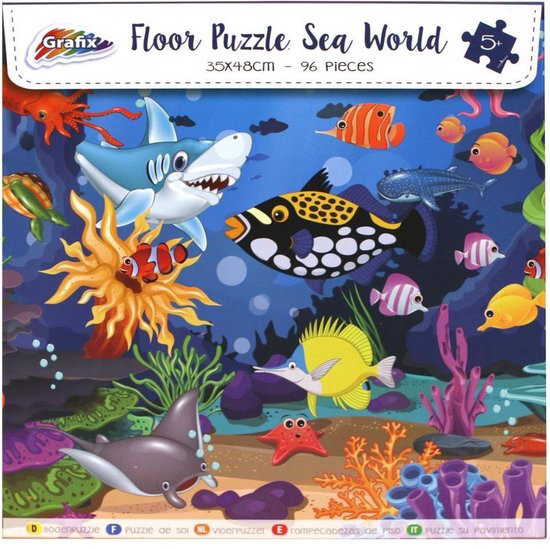 Slagalica FLOOR PUZZLE 96 delova 882006 - pogled 4