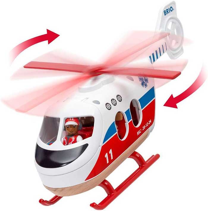 BRIO Igračka Spasilački helikopter 36022 - pogled 4