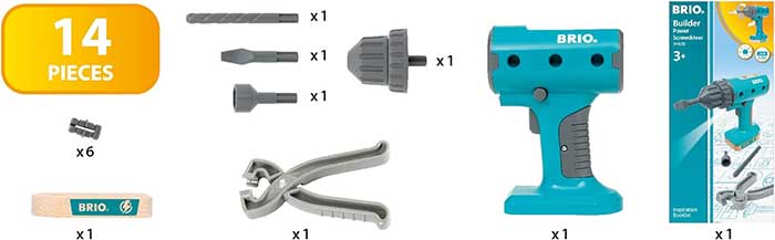 BRIO Igračka Bušilica - odvijač na baterije 34600 - pogled 4