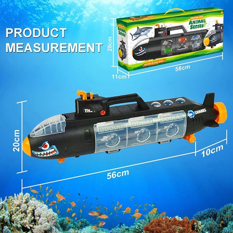 Igračka Podmornica AJKULA sa životinjama 861075 - pogled 4