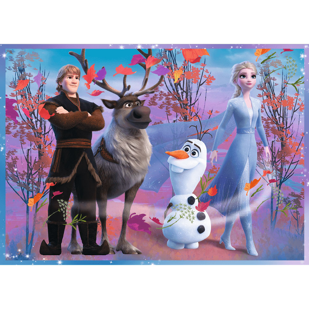 Trefl puzzle 4u1 Frozen II 34323 - pogled 4