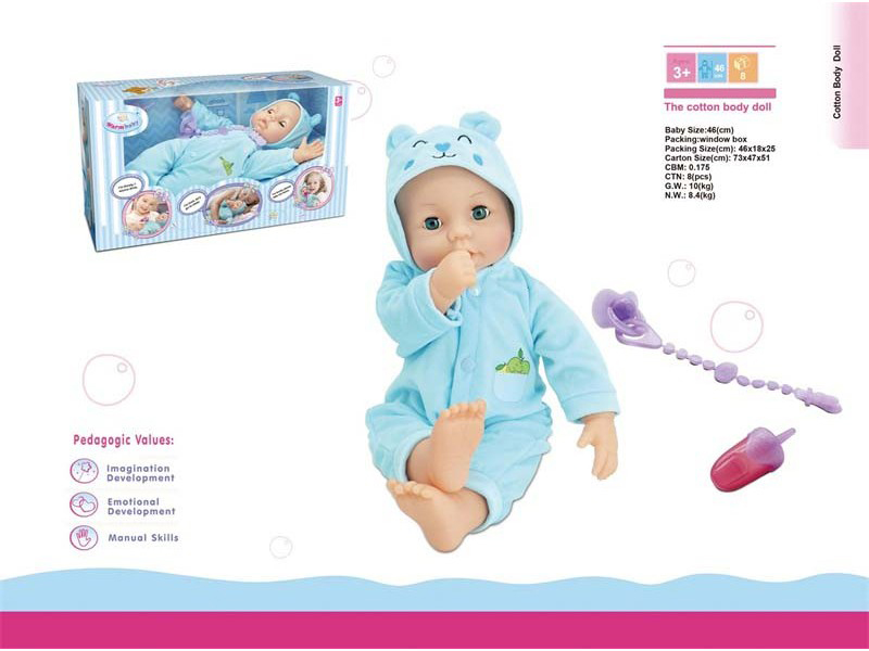 WARM BABY Lutka beba 46cm WZJ027A-1 858058 - pogled 4