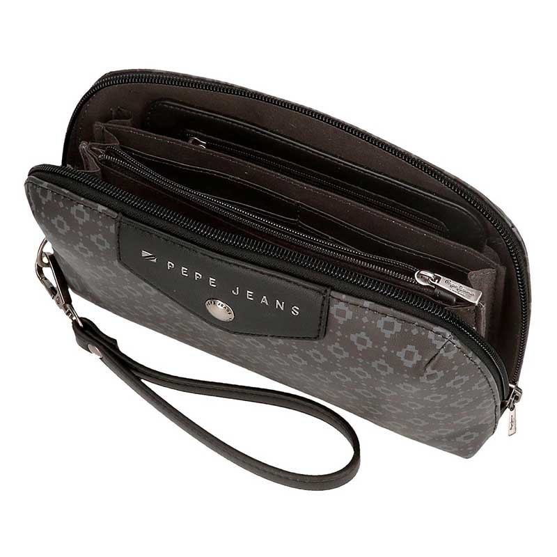 Pepe Jeans Torbica novčanik Bethany black 77341 - pogled 4