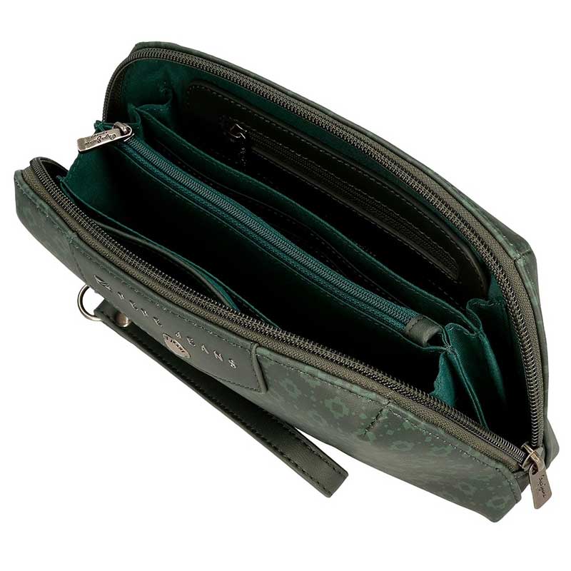 Pepe Jeans Torbica novčanik Bethany green 77341 - pogled 4