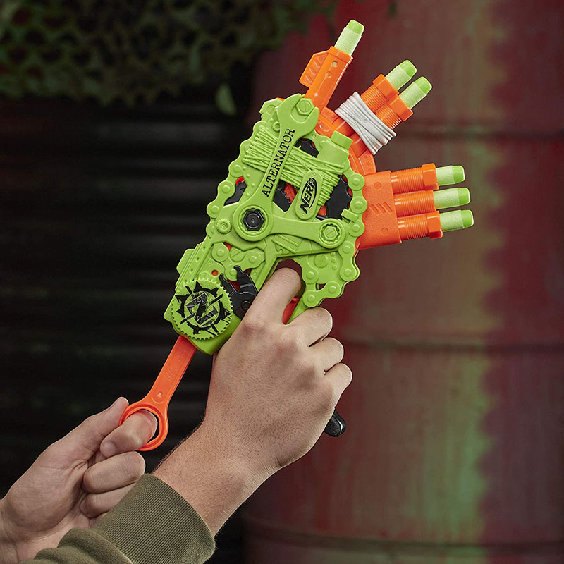 NERF Pištolj sa municijom ZOMBIE STRIKE Alternator E6187 - pogled 4
