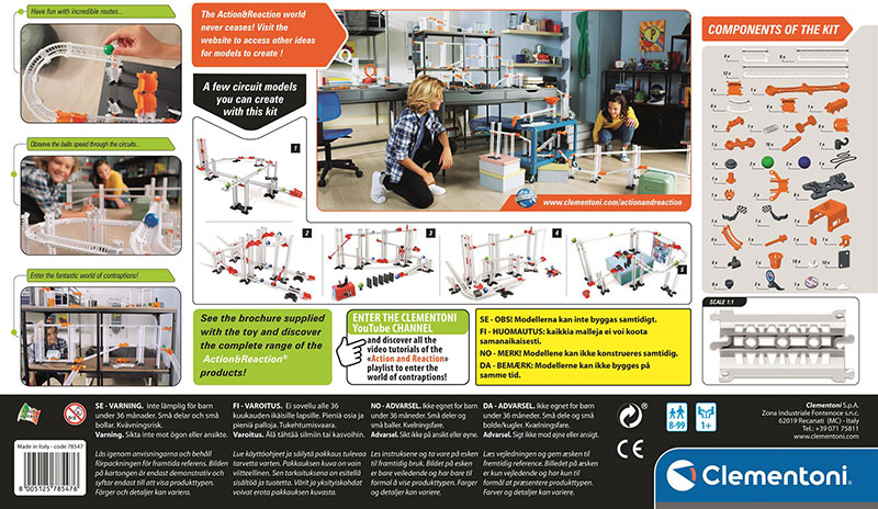 CLEMENTONI Science ACTION AND REACTION Haos efekat CL61730 - pogled 4