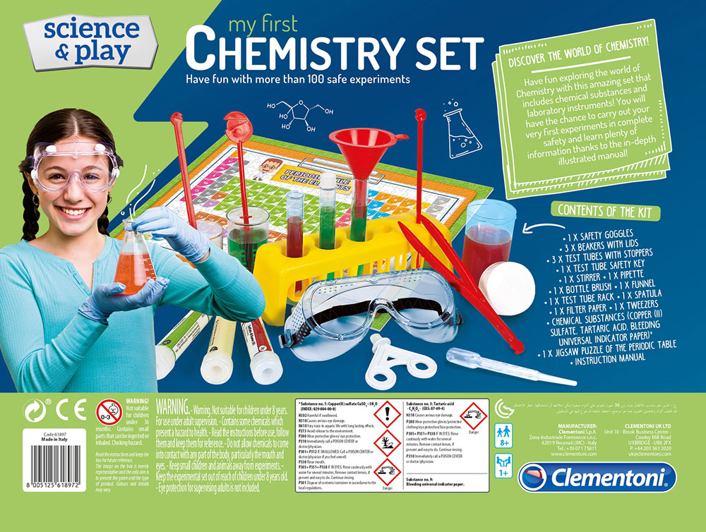 CLEMENTONI Science and Play Set za eksperimente HEMIJA CL61897 - pogled 4