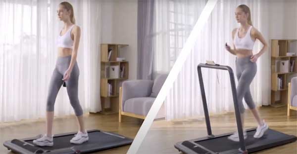Sobna traka za hodanje i trčanje Kingsmith K12 Foldable Treadmill - pogled 4