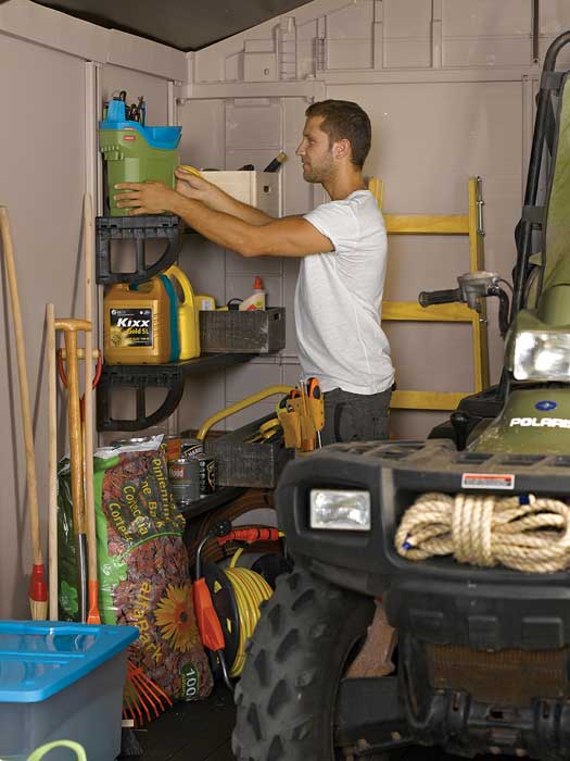 Pomoćna baštenska montažna kućica - Šupa Keter Factor bež 230453 - pogled 4