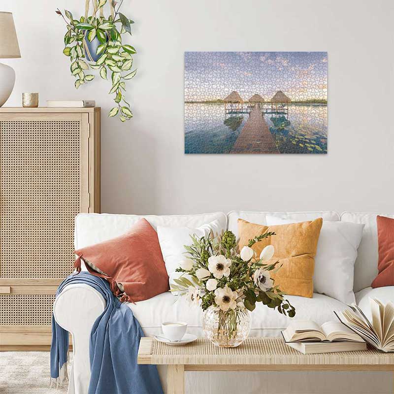 Puzzle slagalica 1000 delova Tropsko utočište Ravensburger 12000155 - pogled 4