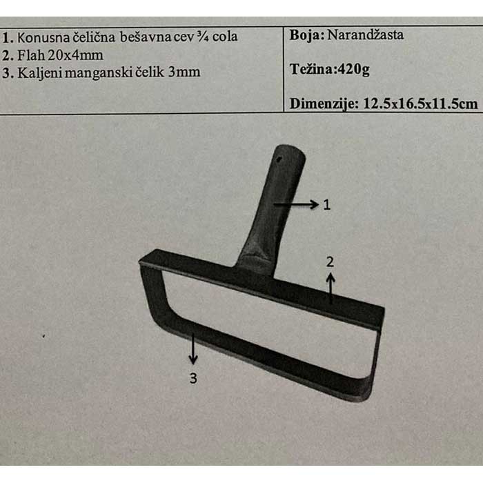 Alat za obradu zemlje Super motika Striž 12 - pogled 4