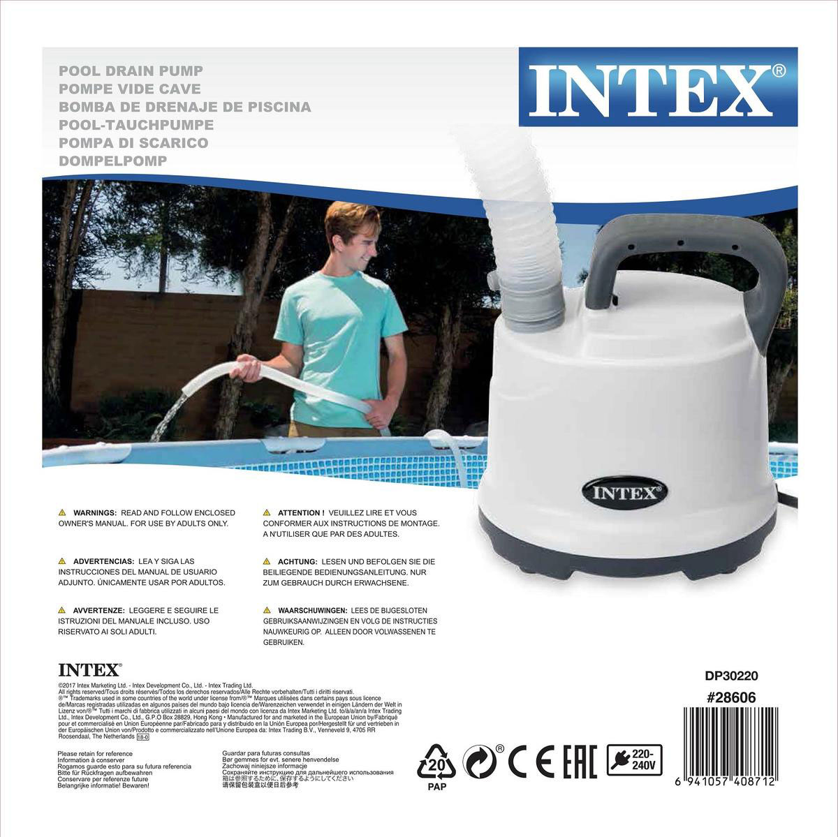 Intex 28606 - Podvodna Pumpa Za Pražnjenje Bazena - pogled 4
