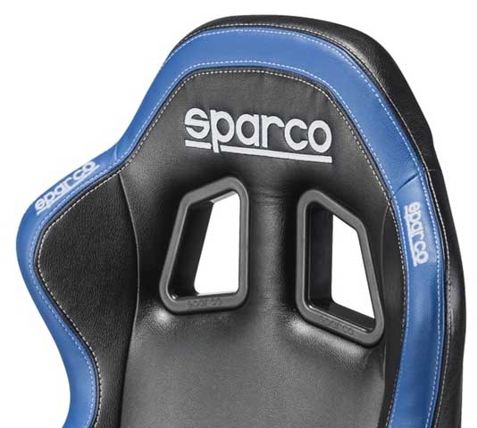 Gejmerska stolica Sparco Icon Crno-plava 00998NRAZ - pogled 4