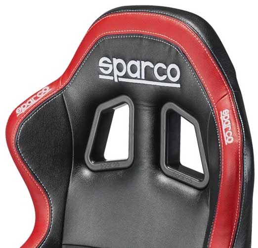 Gejmerska stolica Sparco Icon Crno-crvena 00998NRRS - pogled 4
