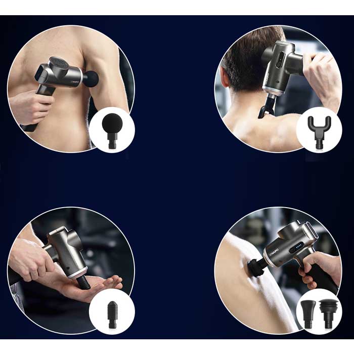 Bežični ručni masažer Naipo Gun MGPC-007 - pogled 4