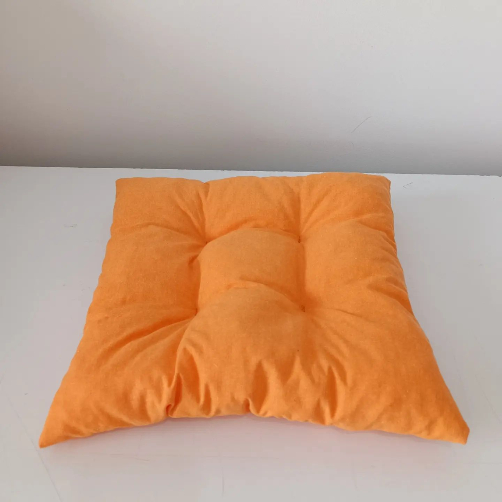 Pamučni Podmetač Za Stolicu 50 x 50 cm Orange - pogled 4