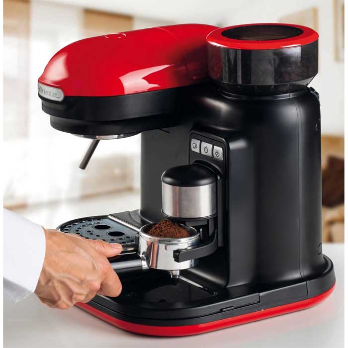 Aparat za espresso Ariete Moderna Rosso - pogled 4