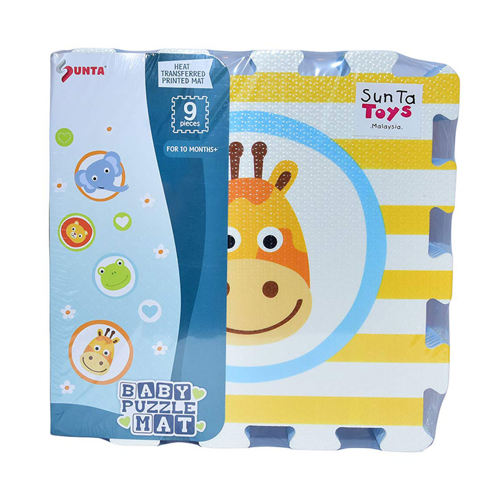 Podne puzzle za bebe Životinjice 31x31cm 9 komada - pogled 4