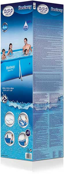 Bestway 56404 Pravougaoni bazen sa čeličnom konstrukcijom 300 x 201 x 66 - pogled 4