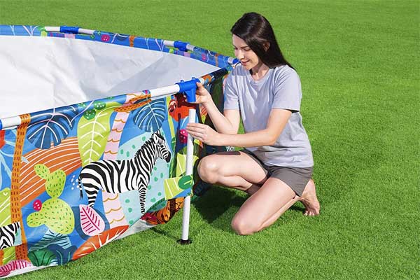 Dečiji bazen Bestway Safari Steel Pro 305x66cm 56985 - pogled 4