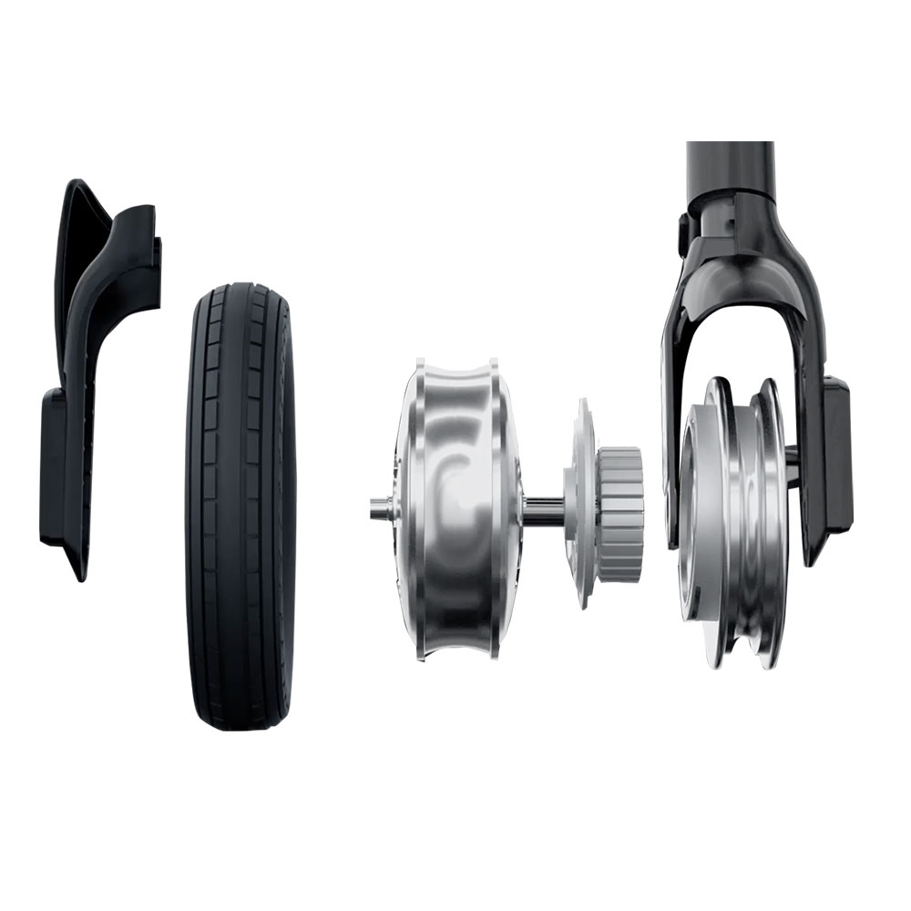 Električni trotinet MS Energy Neutron N3 tamno sivi - pogled 4