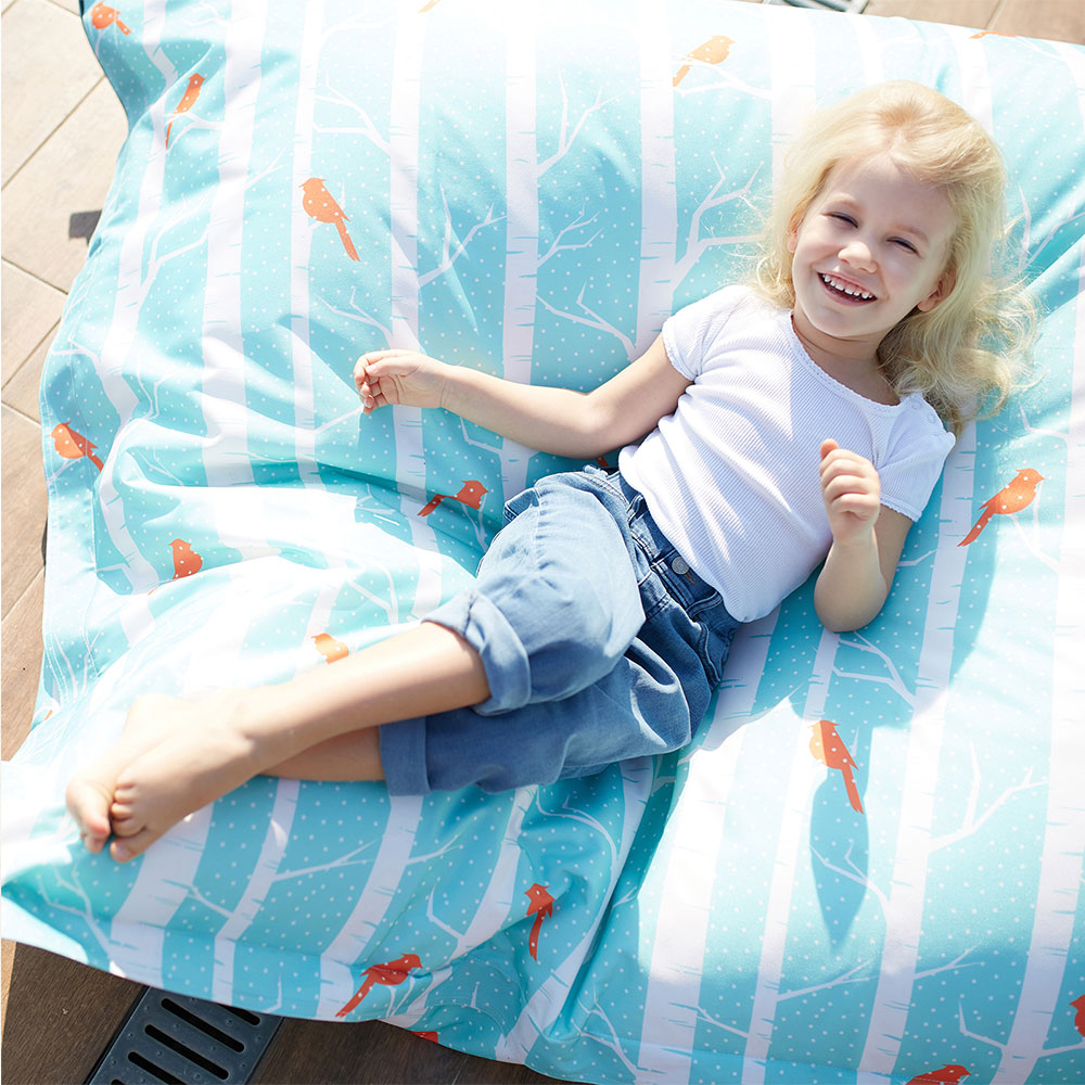 Lazy bag fotelja XXL Little Birds - pogled 4