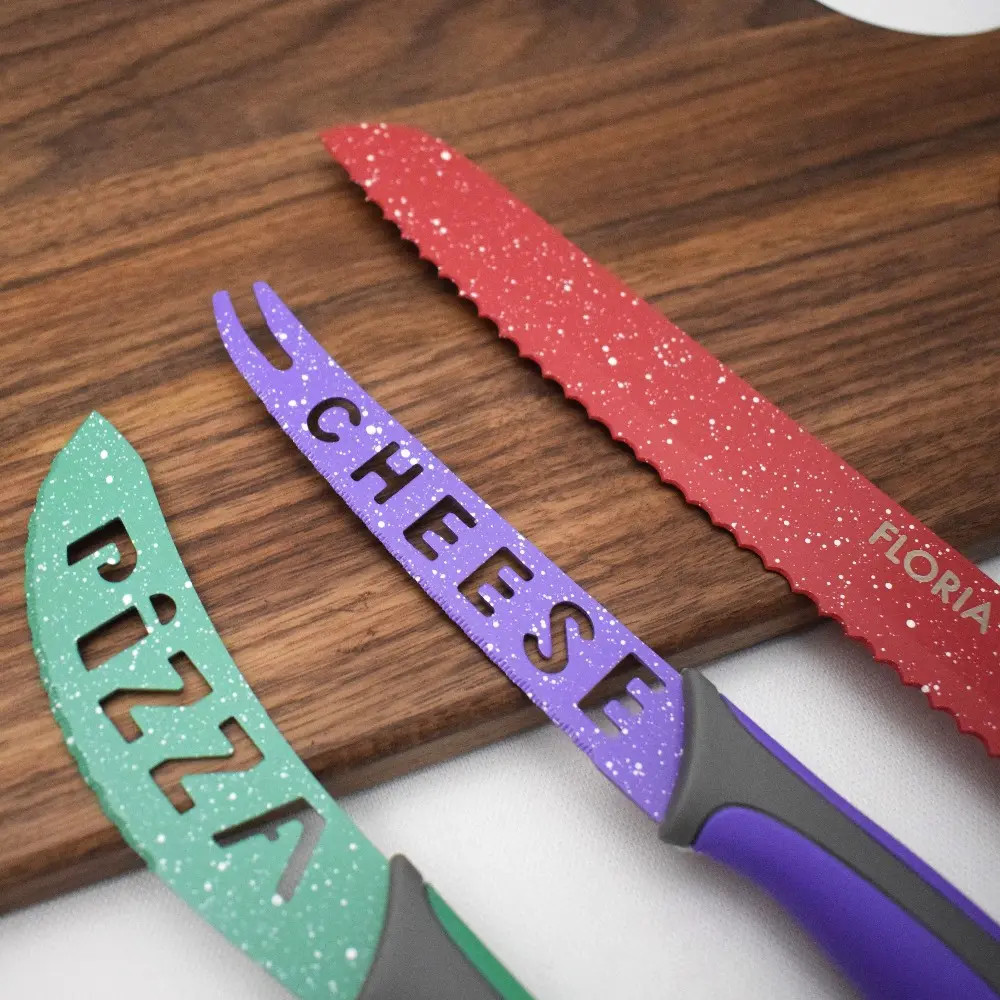 Set kuhinjskih noževa u boji Zilan ZLN1143 - pogled 4