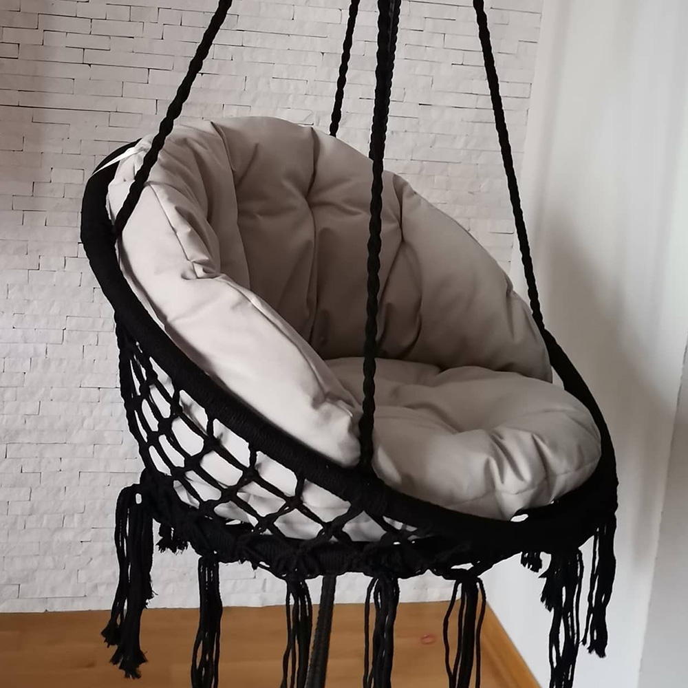 Jastuk za makrame ljuljašku - Wild Sand - pogled 4