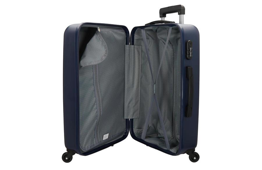 Komplet ABS kofera 75/65/55cm Roll Road Flex Navy Blue 5849462 - pogled 4