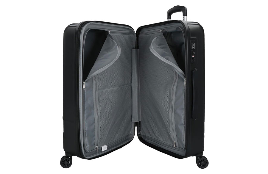 MOVOM Set kofera 3/1 Trendy ABS 55/67/76cm Crna 5819461 - pogled 4