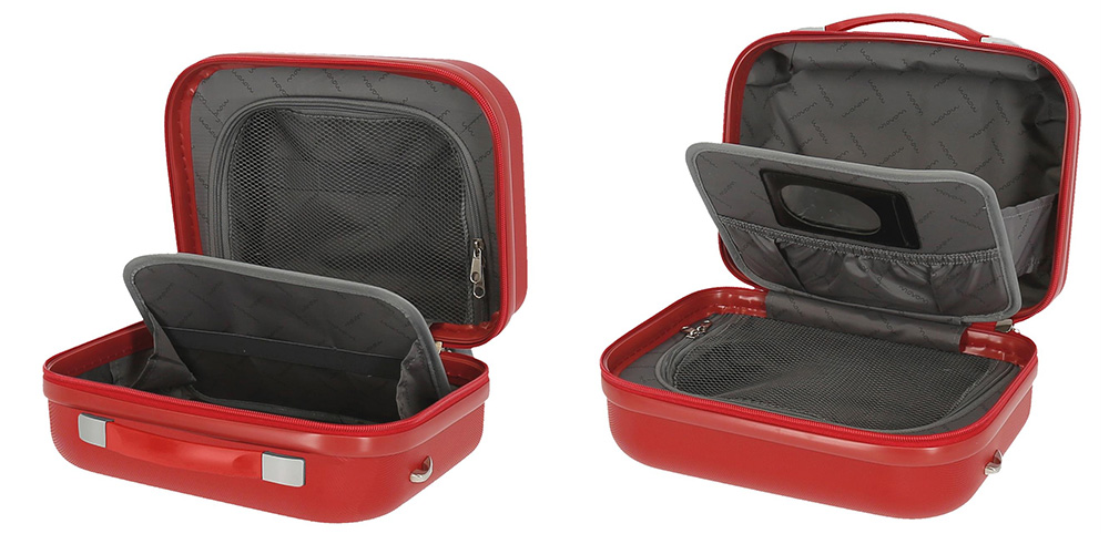 MOVOM Ženski neseser ABS 29cm Crvena 5993964 - pogled 4