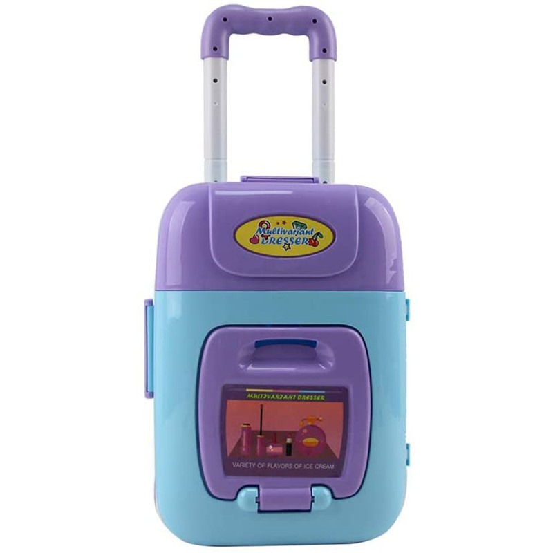 Dečiji set za igru 2u1 Kofer i toaletni sto za ulepšavanje - pogled 4