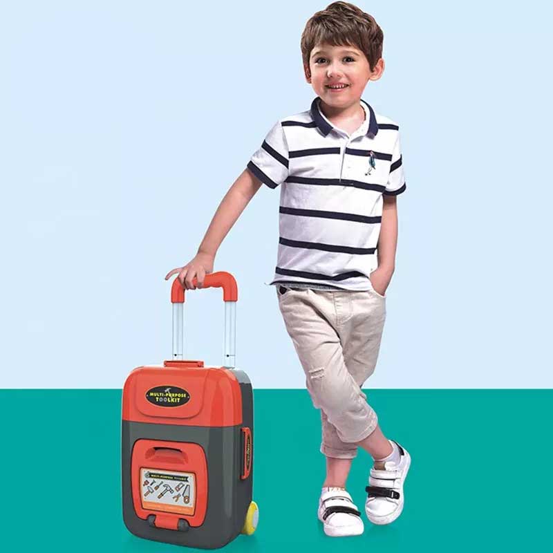 Dečiji set za igru 2u1 Kofer i radionica - pogled 4