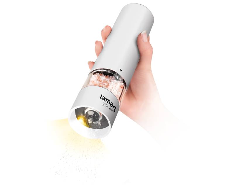 Električni mlin za začine LAMART LT7021 beli - pogled 4