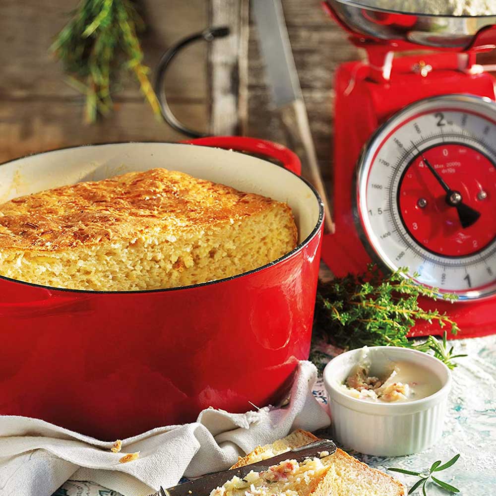 KUCHENPROFI Okrugla šerpa sa livenim poklopcem Provence 26cm - pogled 4