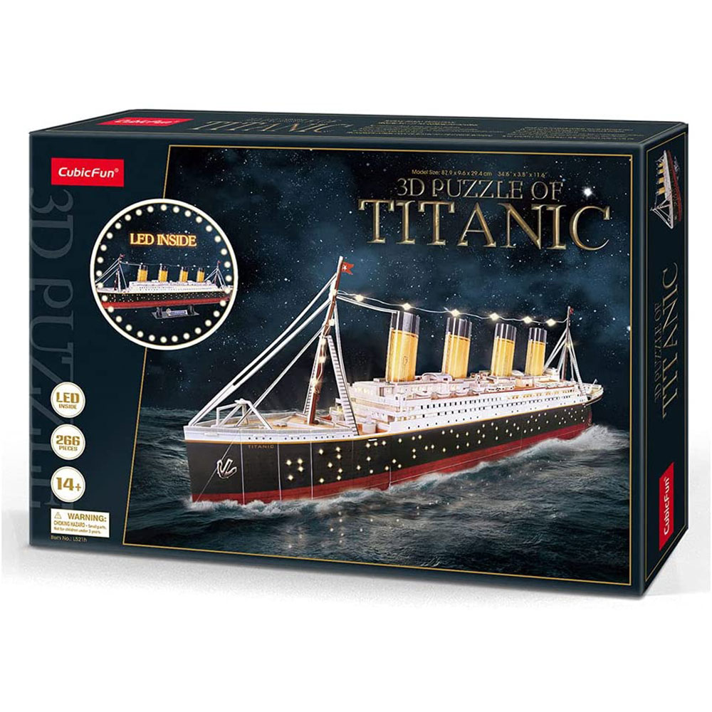 CUBIC FUN Maketa broda Titanic LED L521h - pogled 4