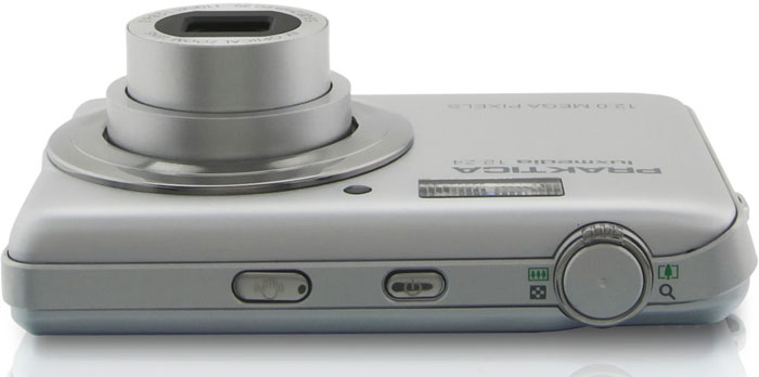 Praktica digitalni fotoaparat Luxmedia 12-Z4 srebrni - pogled 4