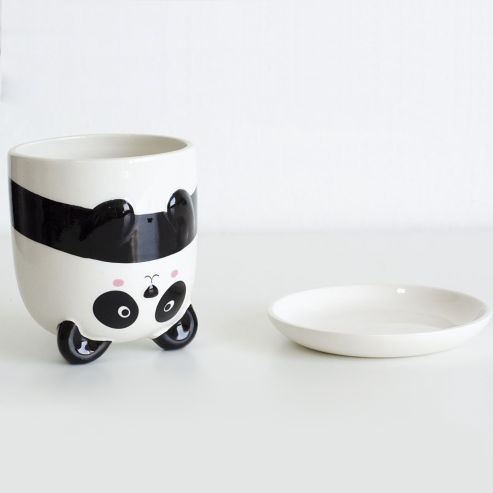 3D šolja sa tacnom Panda - pogled 4