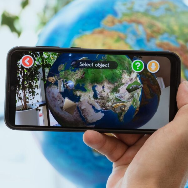 Alaysky Globus sa LED svetlom na baterije Reljef 32cm - pogled 5