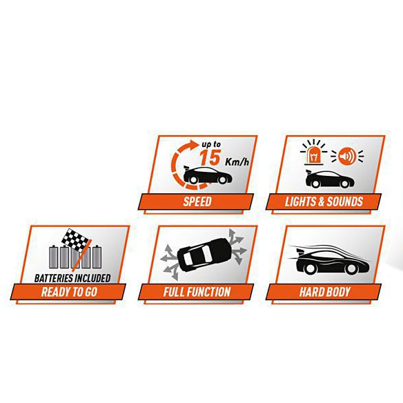 Policijski auto na daljinsko upravljanje Hot Wheels - pogled 5