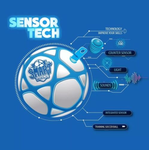 SMART BALL Pametna fudbalska lopta koja broji broj udaraca i svetli - pogled 5