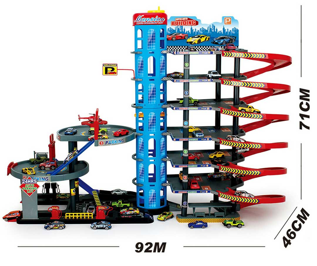 Velika Garaža Parking sa autićima - pogled 5