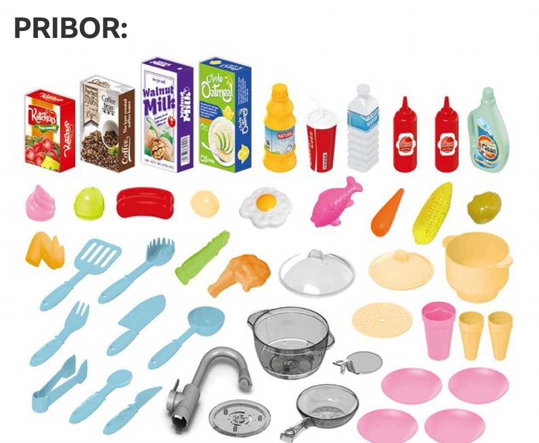 Dečija Kuhinja sa Realnim Efektima Grander Talented Chef  - pogled 5