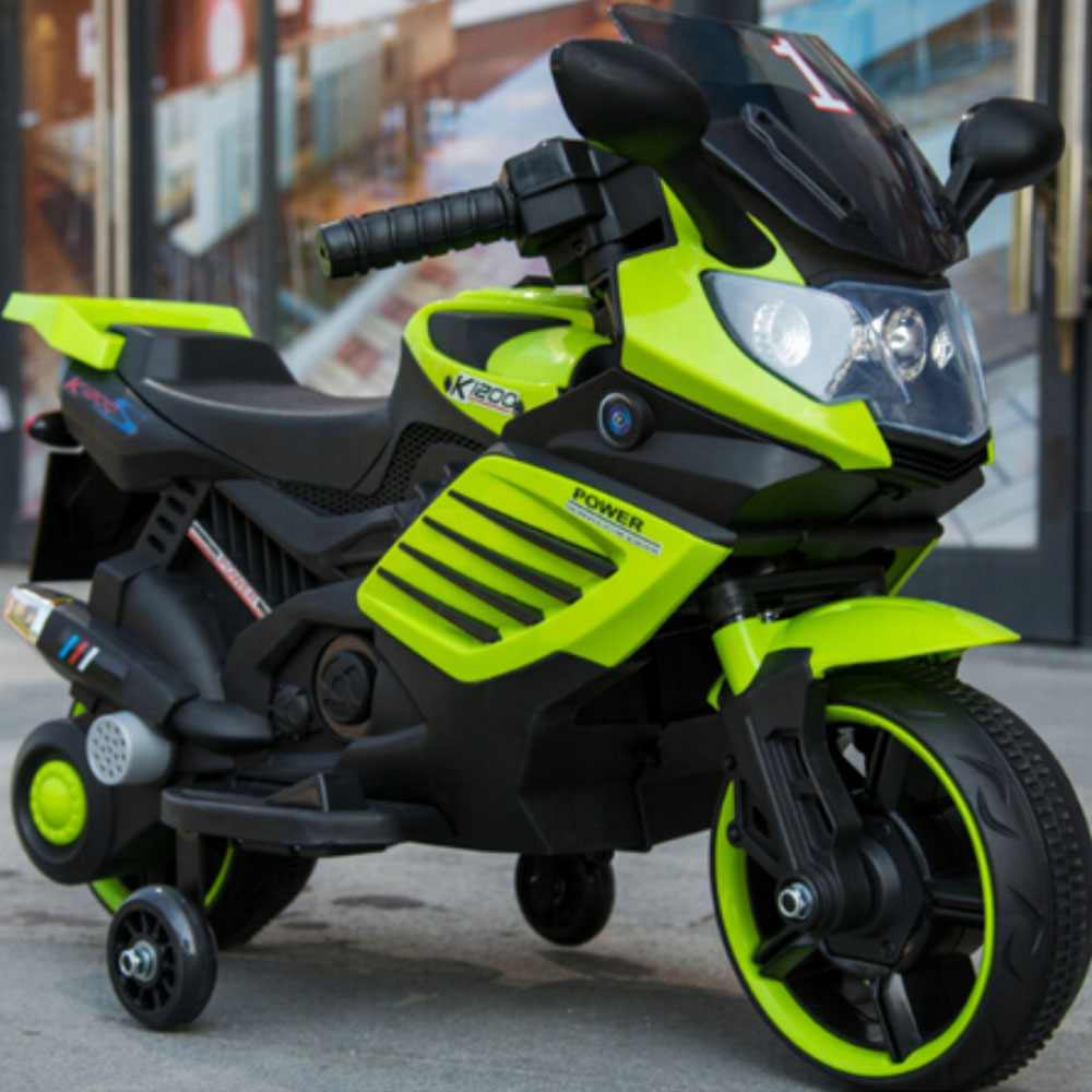 Dečiji motor na akumulator 116 zeleni - pogled 5