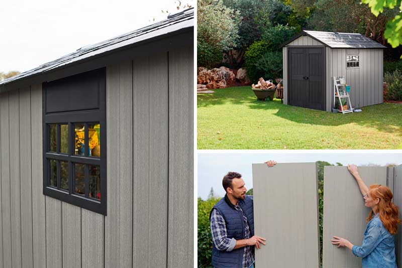 Keter Baštenska pomoćna kućica Šupa Oakland 759 CU 230390 - pogled 5