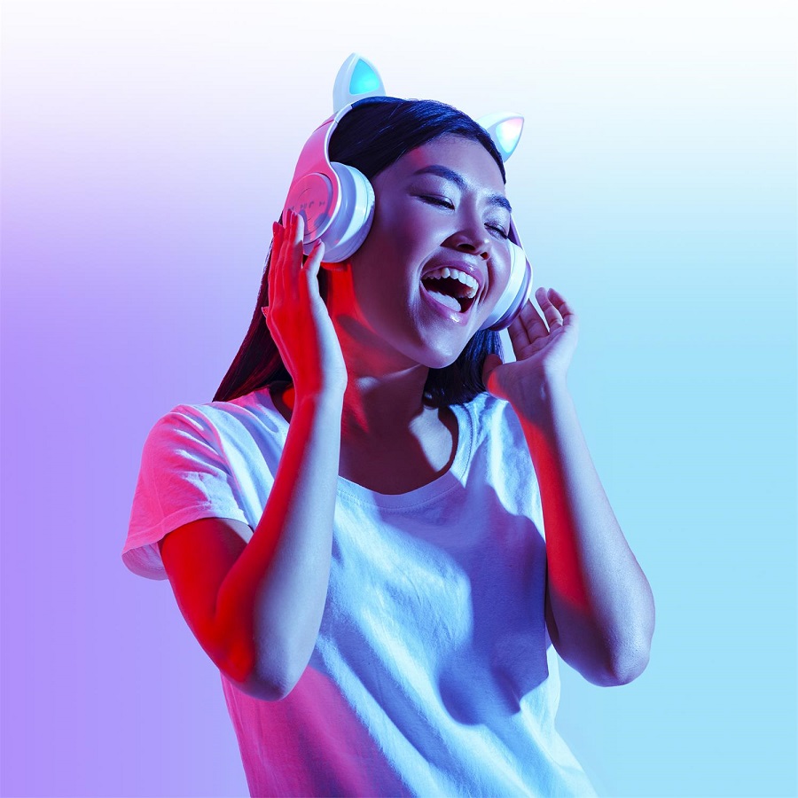 Wireless slušalice sa LED svetlom Maca - pogled 5