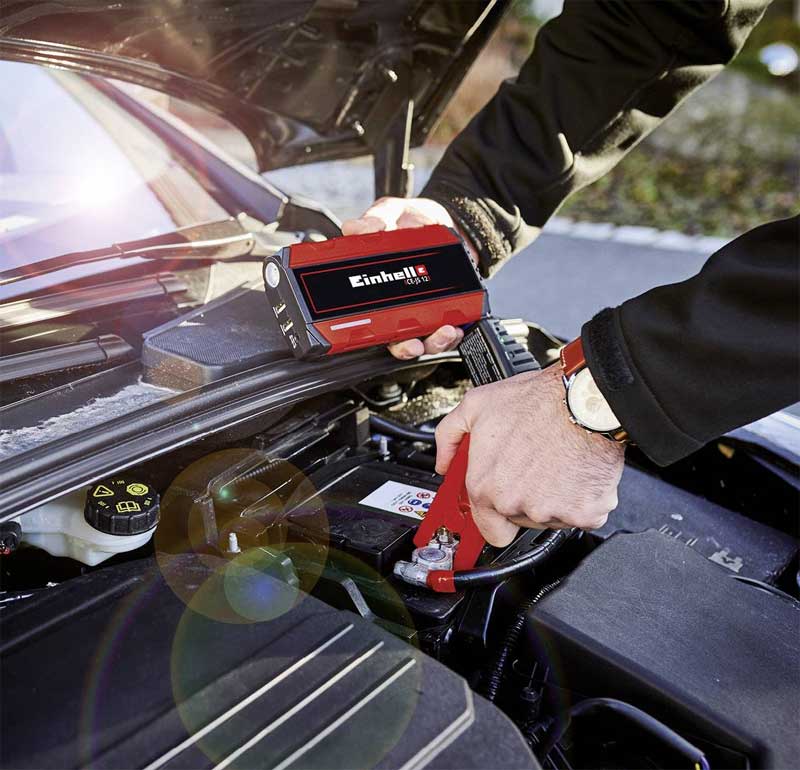 Einhell 12V Starter baterija za akumulator CE-JS 12 - pogled 5